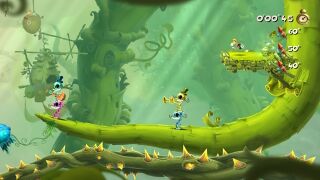 The beginning of the level.