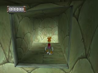 The entrance to the secret room.