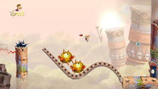 A Flying Punch in a bubble in the level Snake Eyes