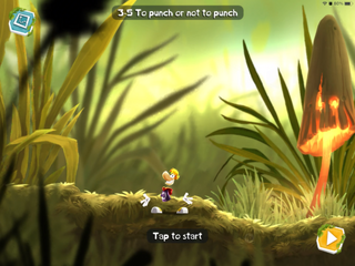 The start of the level