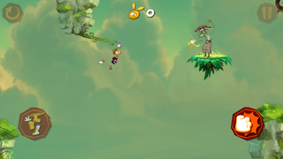 The player has to punch the Lividstone in the air.