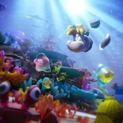 Promotional image of Assassin Ray in Rayman Legends Retold.