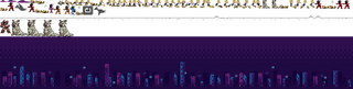 The spritesheet for the exclusive Rayman minigame in the Eden Online website during "Reveal your Niji" event.