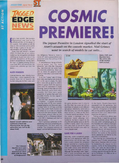 A preview of the Atari Jaguar version as shown at European Computer Trade Show (ECTS) 1994