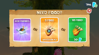 The different ways to gain more food.
