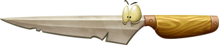 A knife in Rayman Legends