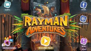 Rayman Adventures Raywiz's Dugeon Adventure Main Menu.jpg