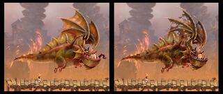 Early concept art for Grunderbite.