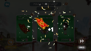A Golden Hana Ticket obtained from the Golden Marathon Event menu.