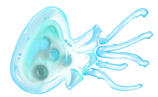 A small jellyfish from Rayman Legends