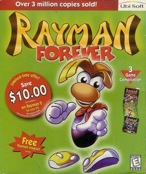 Rayman Forever North American front cover.jpg