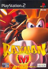 European PS2 cover for Rayman M.