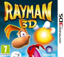 Rayman 3D's European cover.