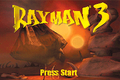 The title screen.