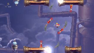 Red live missiles.