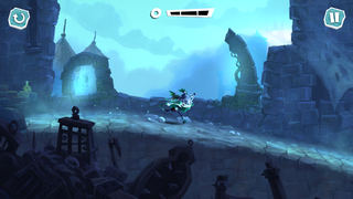 Start of the Mechadoor Explore level.