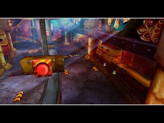 A view of the map during a pre-race cutscene