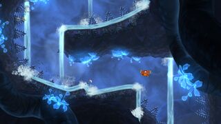 Sharp spikes are common in this level.
