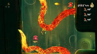 The beginning of the level.