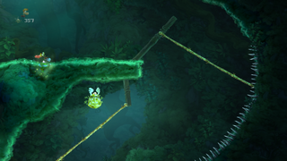 The first secret area.