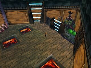 The generator room in the Precipice.