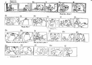 Rayman saves Clark in the Menhir Hills.