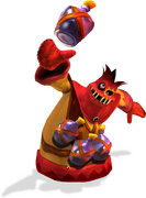 A Hoodboom with explosive jugs of plum juice.