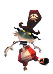Official render of Razorbeard.