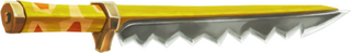 Detailed view of a knife from the third world of Rayman Legends, Fiesta de los Muertos