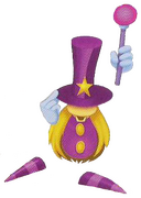The Magician as he appears in Maths and English with Rayman